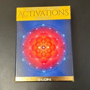Sacred Geometry Activation Oracle deck with guidebook